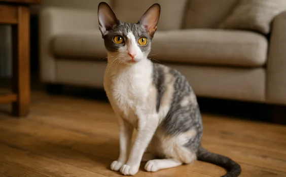 Cornish Rex Katze